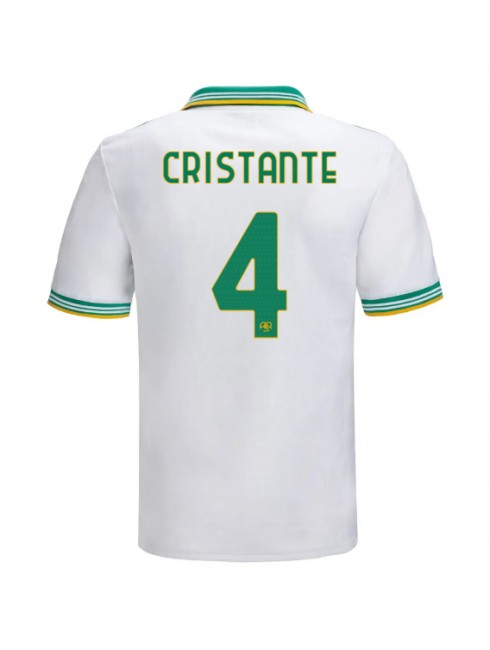 Moški Nogometna dresi replika AS Roma Bryan Cristante #4 Tretji 2025-26 Kratek rokav Moški Nogometna dresi replika AS Roma Bryan Cristante #4 Tretji 2025-26 Kratek rokav